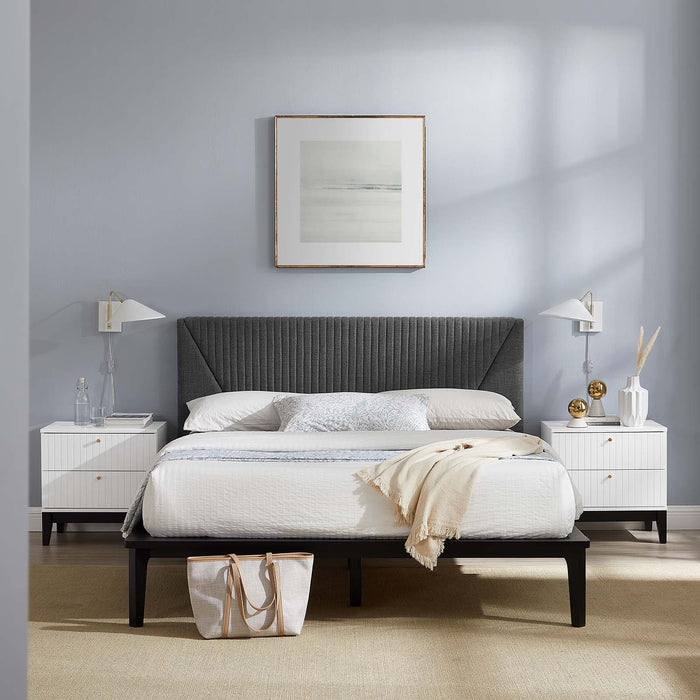 Dakota 3 Piece Upholstered Bedroom Set | Bohemian Home Decor