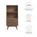Render Display Cabinet Bookshelf | Bohemian Home Decor