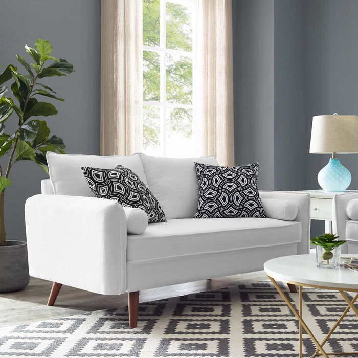 Revive Upholstered Fabric Loveseat | Bohemian Home Decor