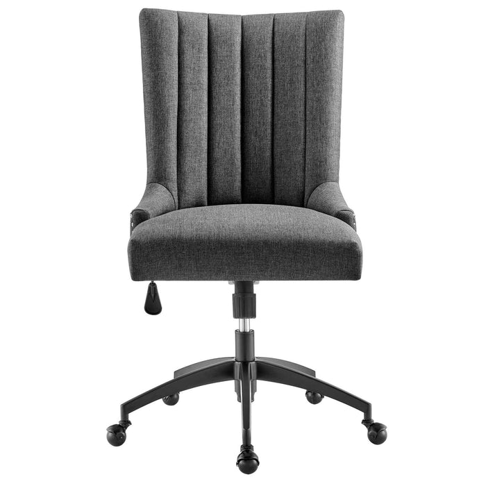 Empower Channel Tufted Fabric Office Chair | Bohemian Home Decor
