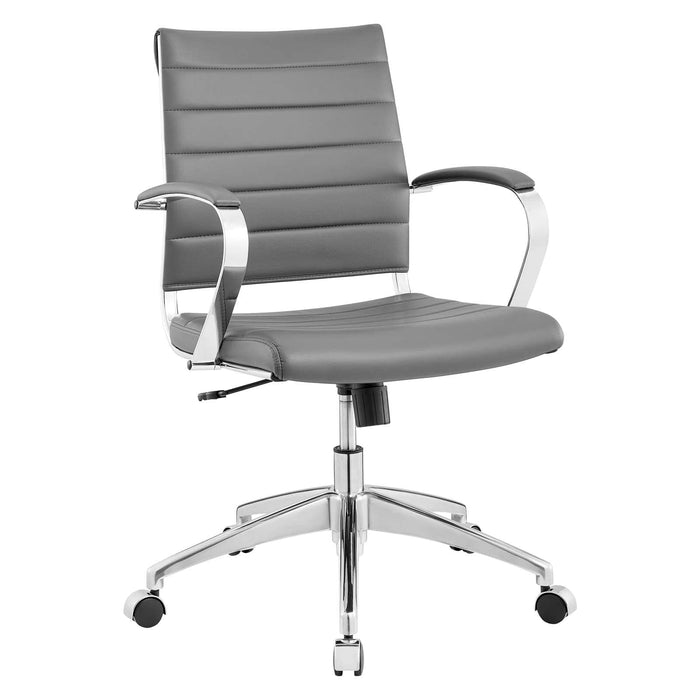 Office Chairs Jive Mid Back Office Chair II Gray -Free Shipping at Bohemian Home Decor