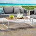 Stance Outdoor Patio Aluminum Coffee Table | Bohemian Home Decor