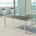 Shore Outdoor Patio Aluminum Dining Table | Bohemian Home Decor