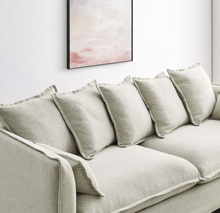 Avalon Slipcover Fabric Sofa | Bohemian Home Decor