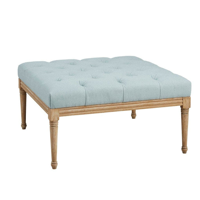 Bonnieville Upholstered Button Tufted Accent Ottoman | Bohemian Home Decor