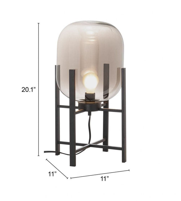 Wonderwall Table Lamp Black | Bohemian Home Decor