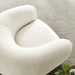 fabric upholstered swivel armchair - 15