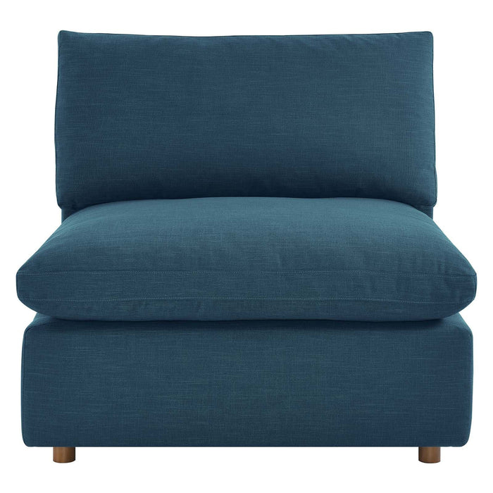 Armchair Commix Down Filled Overstuffed Armless Chair II -Free Shipping at Bohemian Home Decor