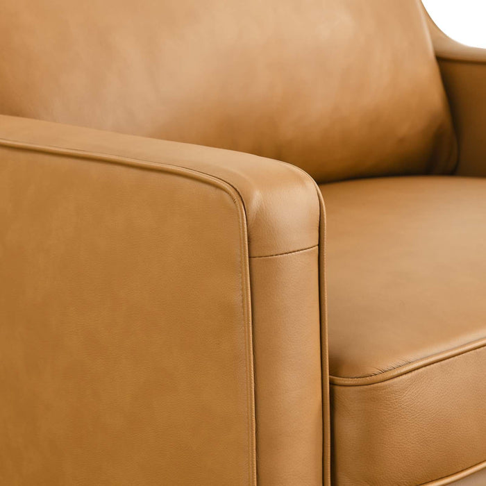 Impart Genuine Leather Armchair | Bohemian Home Decor