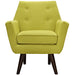 Posit Upholstered Fabric Armchair | Bohemian Home Decor