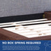 Freja 3 Piece Queen Fabric Bedroom Set (Walnut) | Bohemian Home Decor