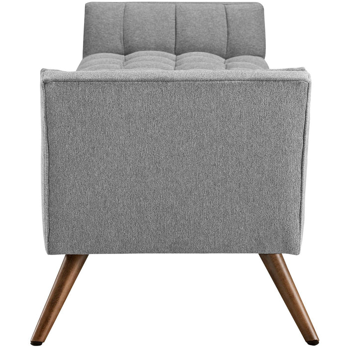 Response Upholstered Fabric Bench II | Bohemian Home Decor
