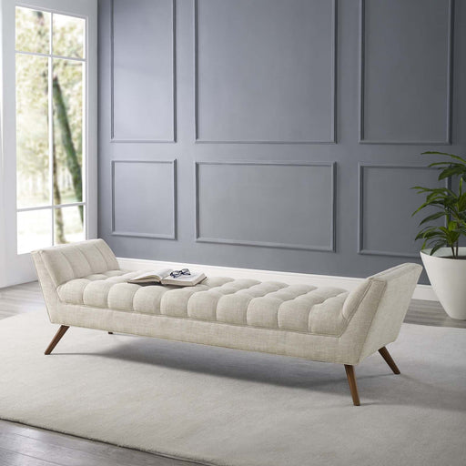 Response Upholstered Fabric Bench | Bohemian Home Decor
