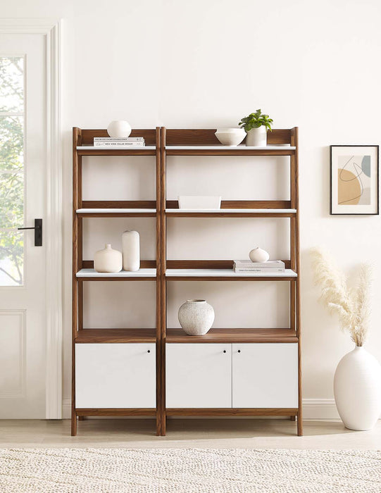 Bixby Wood Bookshelves - Set of 2 | Bohemian Home Decor