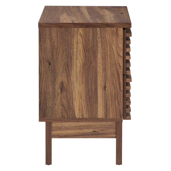 Render Two-Drawer Nightstand | Bohemian Home Decor