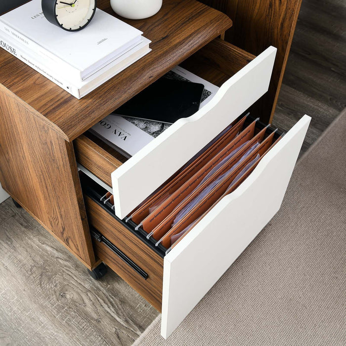 Envision Wood File Cabinet | Bohemian Home Decor