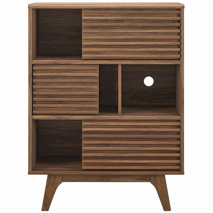 Render Three-Tier Display Storage Cabinet Stand | Bohemian Home Decor