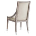 Maison French Vintage Tufted Fabric Dining Armchairs Set of 2 | Bohemian Home Decor
