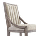 Maisonette French Vintage Tufted Fabric Dining Side Chairs Set of 2 | Bohemian Home Decor