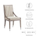 Maisonette French Vintage Tufted Fabric Dining Side Chairs Set of 2 | Bohemian Home Decor