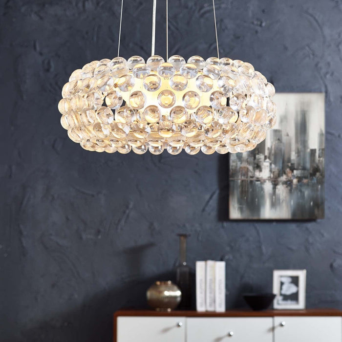 Chandelier Halo 20” Pendant Chandelier -Free Shipping at Bohemian Home Decor