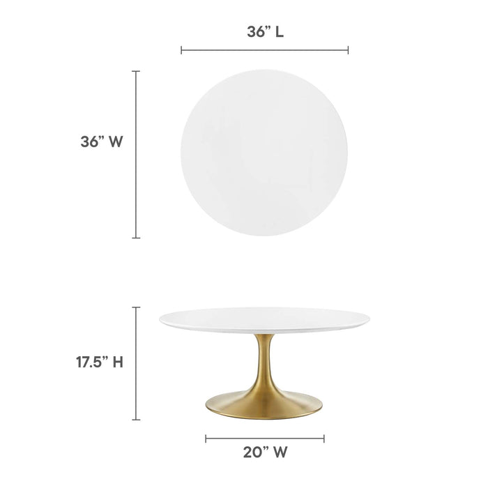 Lippa 36" Round Wood Coffee Table | Bohemian Home Decor