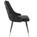 Dining Chair Adorn Tufted Performance Velvet Dining Side Chair -Free Shipping at Bohemian Home Decor