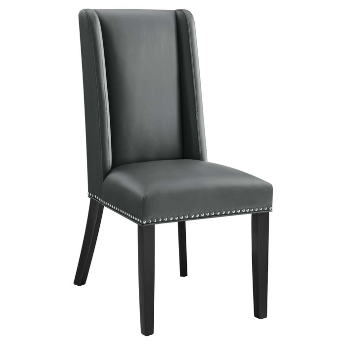 Baron Vegan Leather Dining Chair | Bohemian Home Decor