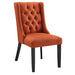 Baronet Button Tufted Fabric Dining Chair | Bohemian Home Decor
