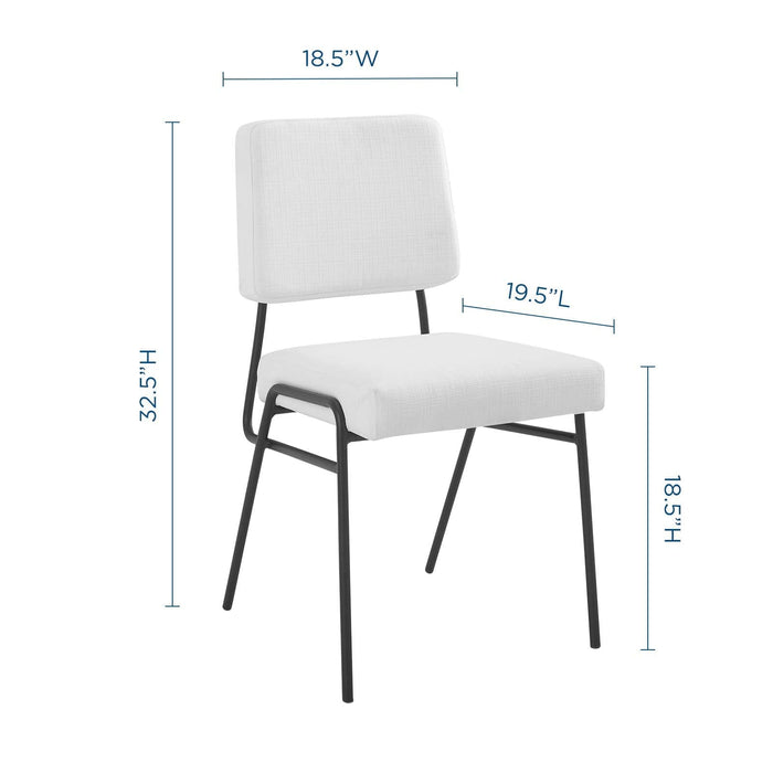 Craft Upholstered Fabric Dining Side Chair | Bohemian Home Decor