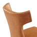 Curve Vegan Leather Dining Chair | Bohemian Home Decor