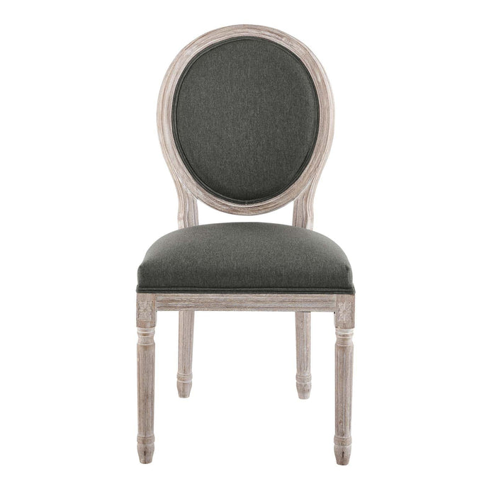 Emanate Vintage French Upholstered Fabric Dining Side Chair | Bohemian Home Decor