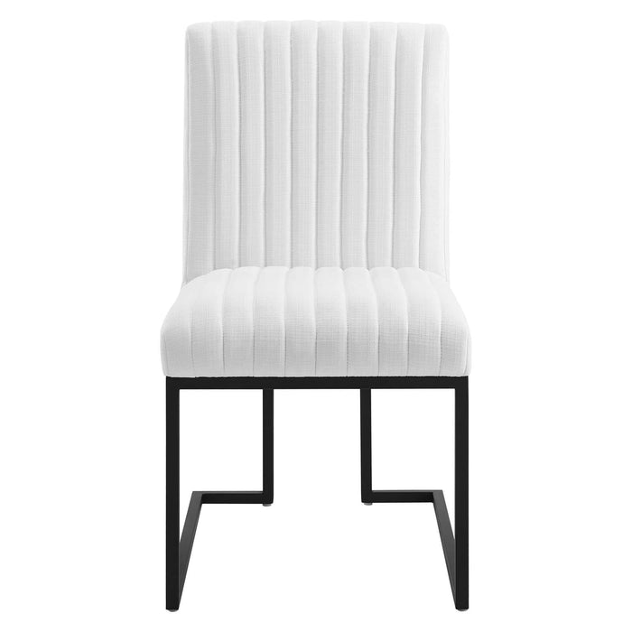 Dining Chair Indulge Channel Tufted Fabric Dining Chair -Free Shipping at Bohemian Home Decor