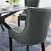 Dining Chair Marquis Vegan Leather Dining Chair -Free Shipping at Bohemian Home Decor