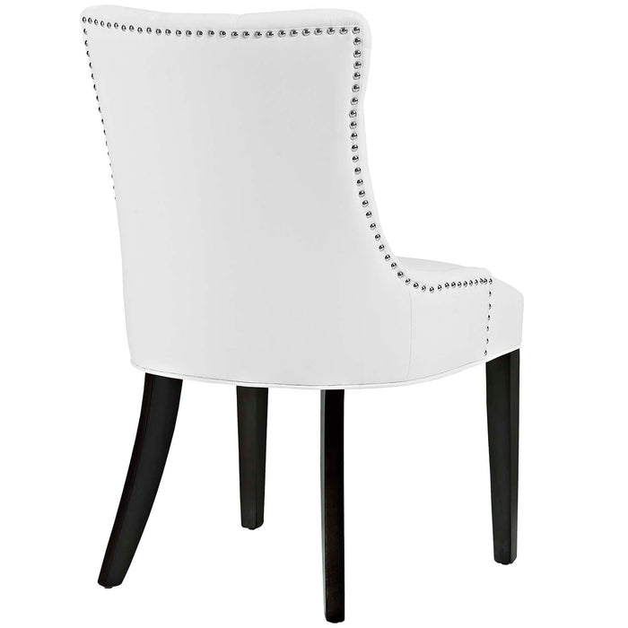 Dining Chair Regent Tufted Vegan Leather Dining Chair -Free Shipping at Bohemian Home Decor