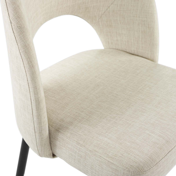 Rouse Upholstered Fabric Dining Side Chair | Bohemian Home Decor