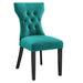 Dining Chair Silhouette Dining Side Chair Teal -Free Shipping at Bohemian Home Decor