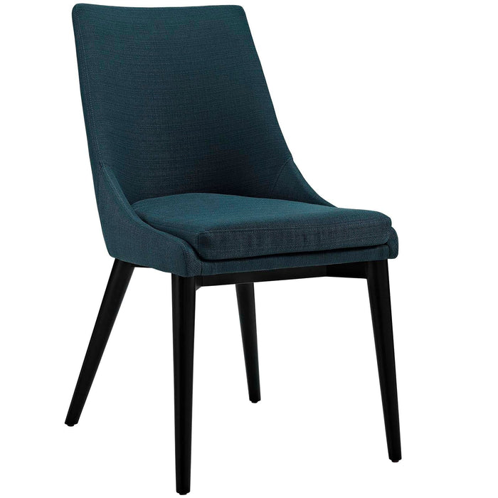 Dining Chair Viscount Fabric Dining Chair Azure -Free Shipping at Bohemian Home Decor