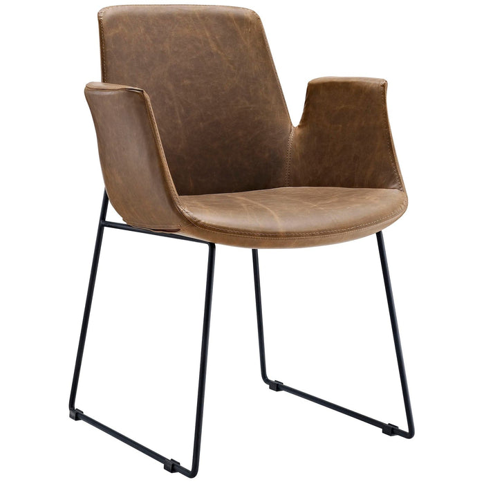 Dining Chairs Aloft Dining Armchair Brown -Free Shipping at Bohemian Home Decor