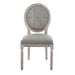 Arise Vintage French Upholstered Fabric Dining Side Chair II | Bohemian Home Decor