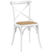 Dining Chairs Gear Dining Side Chair White -Free Shipping at Bohemian Home Decor