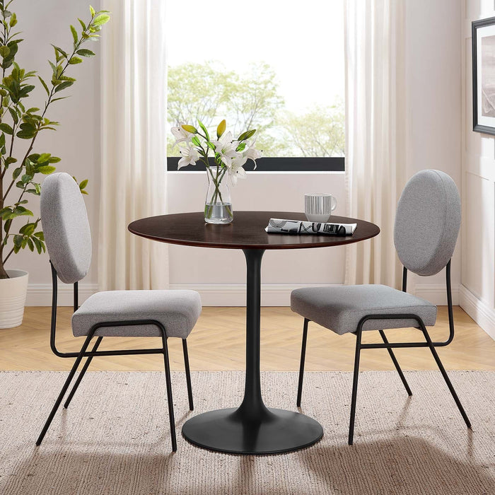 Lippa 36" Round Wood Dining Table | Bohemian Home Decor