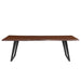 Viggo 96" Live Edge Acacia Wood Dining Table | Bohemian Home Decor