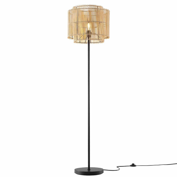 Nourish Bamboo Floor Lamp | Bohemian Home Decor