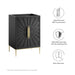 Furniture > Cabinets & Storage > Vanities > Bathroom Vanities Awaken 24" Bathroom Vanity Cabinet Black -Free Shipping at Bohemian Home Decor