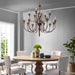Nobility Pendant Light Ceiling Candelabra Chandelier | Bohemian Home Decor