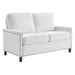 Ashton Upholstered Fabric Loveseat | Bohemian Home Decor