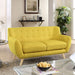 Remark Upholstered Fabric Loveseat | Bohemian Home Decor