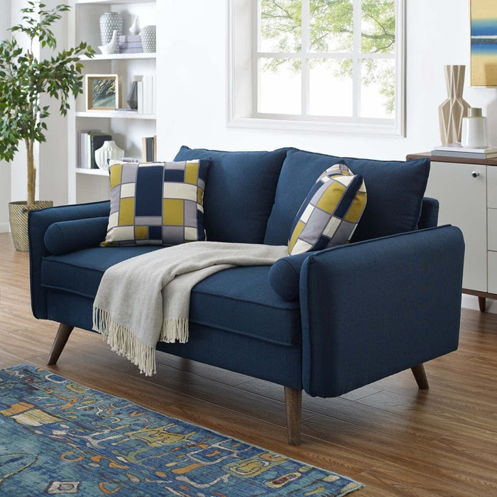 Revive Upholstered Fabric Loveseat | Bohemian Home Decor