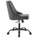 Office Chairs Designate Swivel Vegan Leather Office Chair -Free Shipping at Bohemian Home Decor